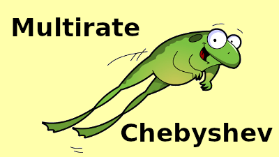 Multirate Leapfrog-Chebyshev iconic image