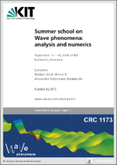 Poster of the summer school 2016