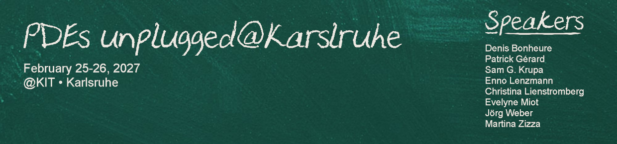 Banner with some details of this workshop