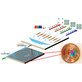 Illustration of generating soliton frequency combs in silicon nitride microresonators