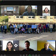 Group shot of on-site and online participants
